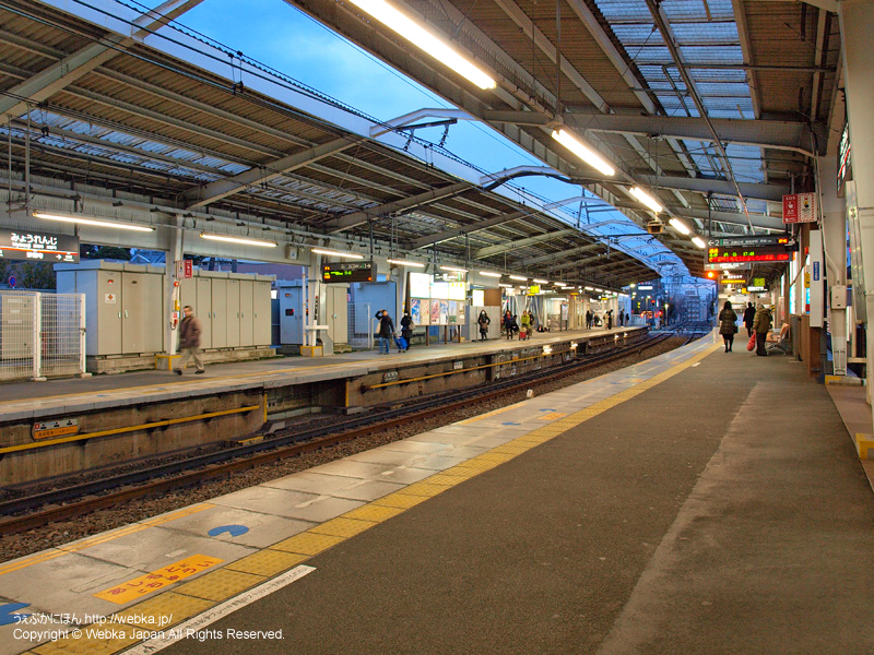 妙蓮寺駅の２番ホームより横浜方面を望む - photo8