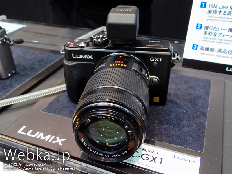 LUMIX GX1+G X VARIO PZ 45-175mm/F4.0-5.6